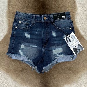 Kendall+ Kylie high waisted shorts